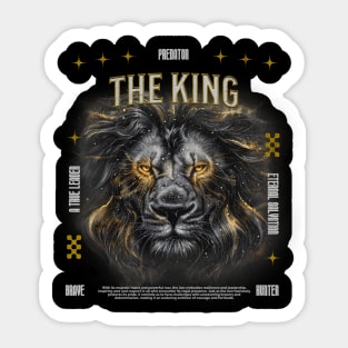 Eyes of a King Sticker